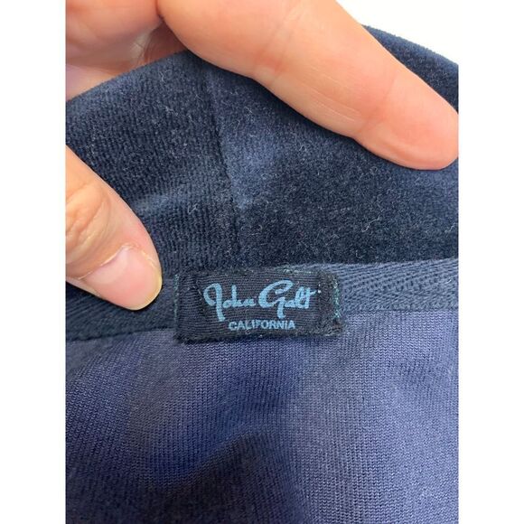 John Galt for Pacsun Velour Full Zip Hoodie One Size - Picture 7 of 10